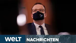 WELT NEWS IM STREAM: Corona-Pandemie - Jens Spahn ist positiv auf Corona getestet