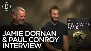 Jamie Dornan and Paul Conroy Interview A Private War