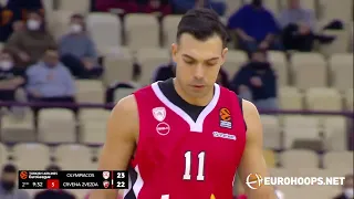 Olympiacos Piraeus-Crvena Zvezda mts Belgrade 72-76: Sasha Vezenkov (20 points)