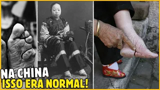 PÉ DE LÓTUS: O PERTUBADOR PADRÃO DE BELEZA FEMININO NA CHINA ANTIGA!