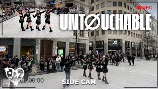 [ SIDECAM | KPOP IN PUBLIC, FRANCE ] ITZY ' UNTOUCHABLE ' | Dance Cover by BGZ