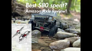 $80 Amazon CNC Machined RC Axle for Axial SCX10 Review