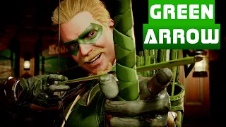Green Arrow! Injustice 2! Intros!