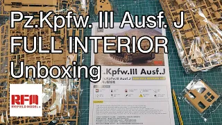 Review Panzer III Ausf J with full interior Ryefield Model 5072 (Captioned)