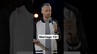 Marriage 101. #funny #humor #comedy #comedian #natebargatze #marriagehumor