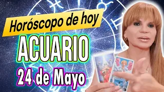 ESTO ES MUY IMPORTANTE 😰    MHONI VIDENTE 🔮 💚 h– horoscopo de hoy ACUARIO 24 de  MAYO 2024❤️🧡💛❤️✅