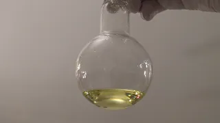 Synthesis of cinnamaldehyde (Aldol condensation)