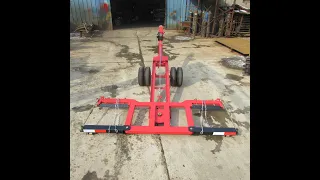 new design car towing trailer. also for dead vehicle