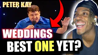 BRIT🇬🇧 STUDENT REACTS TO PETER KAY ‘WEDDINGS’IM CRYING😭😭