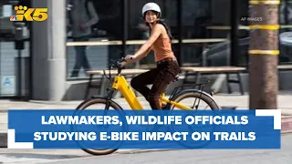 Washington lawmakers, wildlife officials study E-bike impact on trails