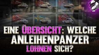 Aktuelle Übersicht der lohnenswerten Panzer für Anleihen [World of Tanks - Deutsch]