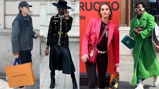 What people are wearing in London street style April #vogue #streetstyle #fashion