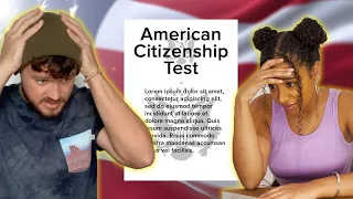 American Citizens Take The US Citizenship Test