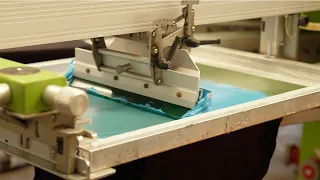 Screen Printed Graphic T-Shirt - How It's Made [intotheam.com]