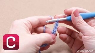 How to Work Double Crochet Stitch with Edie Eckman | Creativebug