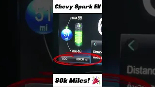 Chevy Spark EV Hits 80k Miles! #shorts