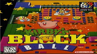 TAP (SGB)-[No Border] Kirby's Block Ball (Good Ending)