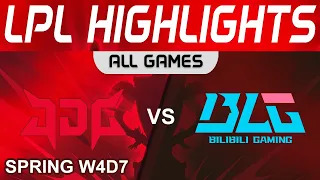 JDG vs BLG Highlights ALL GAMES LPL Spring Split 2024 JD Gaming vs Bilibili Gaming by Onivia