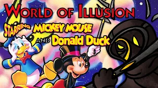 Playing WORLD OF ILLUSION on a SEGA MEGA DRIVE MINI! (FULL Let’s Play)