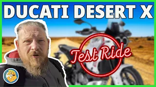 Test ride - Provo la Ducati Desert X Model Year 22