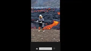 Drones Sacrificed for Spectacular Volcano Video | National Geographic#funology #short #tiktok