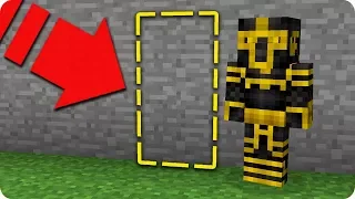 CÓMO HACER UNA PUERTA 100% INVISIBLE EN MINECRAFT 😱