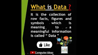 What is data? #Data #shorts #youtubeshorts #shortvideo