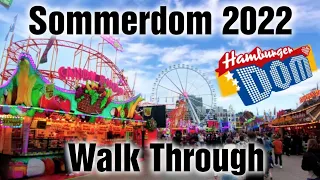 Hamburger Dom Germany | Complete tour of the Sommerdom 2022 | [Walk Through]