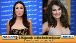 2011 SAG Awards Ladies Fashion Recap