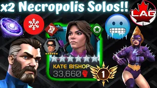 NEW Ascension #3 Kate Bishop! Necropolis Solos Mister Fantastic & Titania! Practice Pays Off!- MCOC