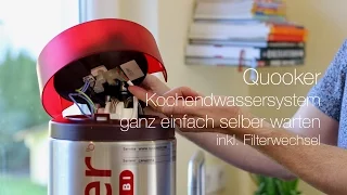 Quooker Kochendwassersystem ganz einfach selber warten