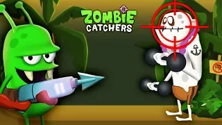 ОХОТА НА ЗОМБИ! Целимся в ГОЛОВУ и НОВЫЙ ЗОМБИ КАЧОК Zombie Catchers