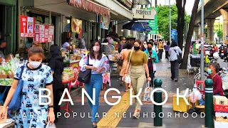 [4K] Walking in Downtown Bangkok | ARI - Popular Neighborhood in Bangkok