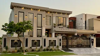 Classical House With Dark Theme Interior For Sale in DHA Lahore ​⁠@PropertyMatters