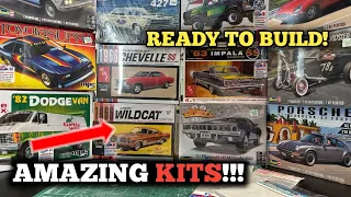 NEW KITS REVIEWS & Mail CALL!!! MPC AMT REVELL TAMIYA