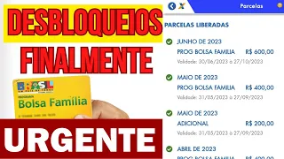 🚨 URGENTE!!! GOVERNO COMEÇA DESBLOQUEAR BOLSA FAMÍLIA