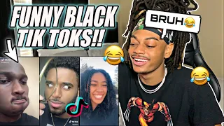 Black Tik Tok Compilation (Pt.21) REACTION