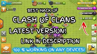 How To Hack CLASH OF CLANS Without Any Apps - NO ROOT