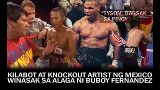 BATA NI BUBOY FERNANDEZ WINASAK ANG UNDEFEATED KNOCKOUT ARTIST NG MEXICO | MARQUEZ VS  MEPRANUM