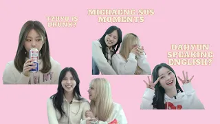 michaeng new sweet moments and Twice moments during SET ME FREE promotion