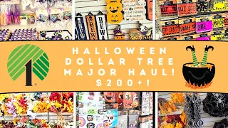 Halloween Dollar Tree Haul! Major $200! #dollartreehaul #howtomakeitwithlily #dollartreehalloween