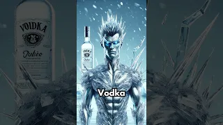 Ai Draws Types of Alcohol as Super Villains