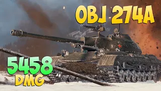 Obj 274a - 6 Frags 5.4K Damage - Calm walk! - World Of Tanks