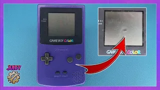 a BUBBLE on my Gameboy Color screen!?