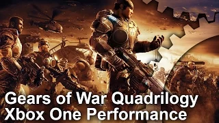 Xbox One Gears of War 1/2/3/Judgement Backward Compatibility Frame-Rate Test