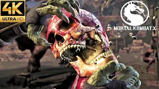 Mortal Kombat X - All X-Ray Attacks (4K 60FPS)