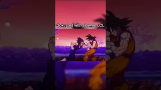 Vegeta finally beat's goku 😂😂