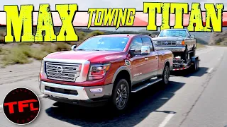 Nissan Titan XD: I Take the Most Underrated Half-ton Truck Up the World's Toughest Towing Test!