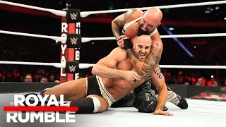 Cesaro & Sheamus vs. Gallows & Anderson - Raw Tag Team Title Match: Royal Rumble 2017 Kickoff