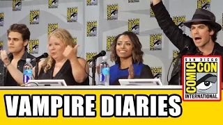 THE VAMPIRE DIARIES Comic Con Panel